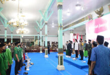 Harlah Gerakan Pemuda Ansor (GP Ansor) Nahdlatul Ulama’ ke 88 Kabupaten Madiun Berlangsung di Pendopo Muda Graha