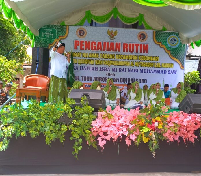 20251228 Wabup Madiun Hadiri Pengajian Rutin Muslimat NU Kecamatan Kebonsari 1